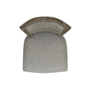 Triomphe - Rattan Wicker High Back Armless Counter Bar Stool by HouseOfZazla