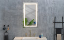 40x24 LED Lighted Bathroom Wall Mounted Mirror with High Lumen+Anti-Fog Separately Control+Dimmer Function