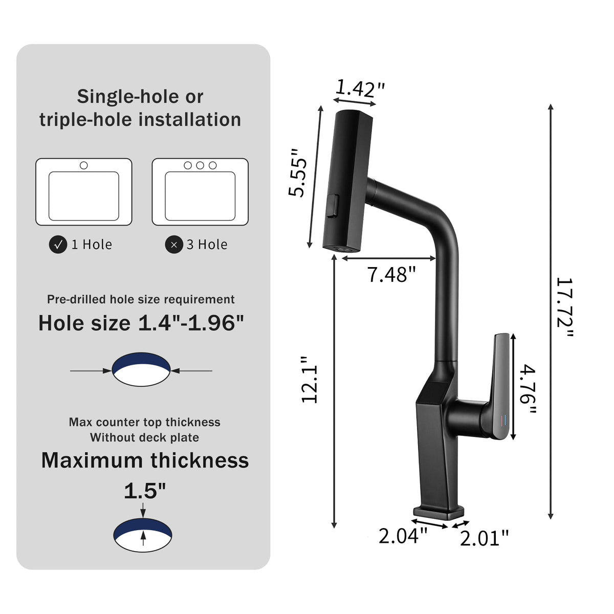 Touchless Matte Kitchen Faucet, photo 10 of 10