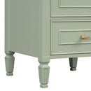 Retro Bathroom Vanity With Sink by HouseOfZazla