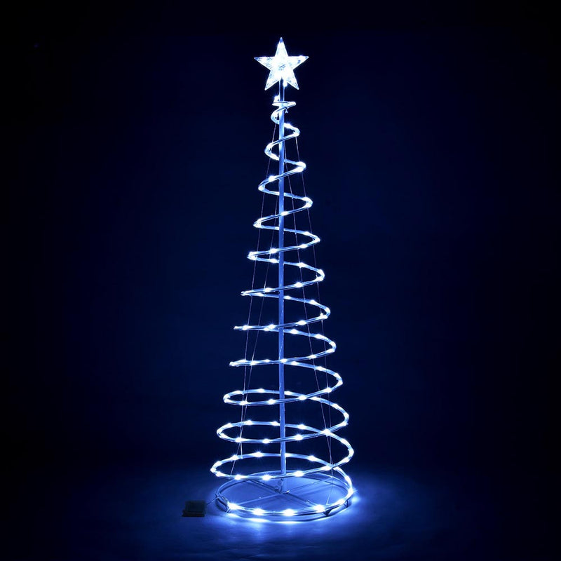 DIY 5' LED Lighted Xmas Spiral Tree Indoor & Outdoor