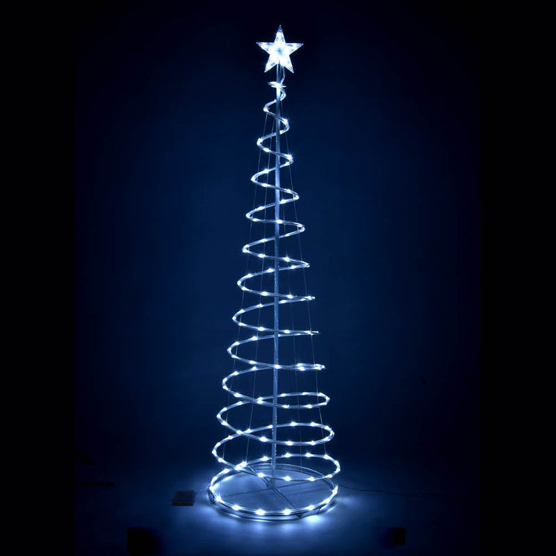 Yescom 6' Lighted Spiral Christmas Tree Xmas Decor Battery Operated