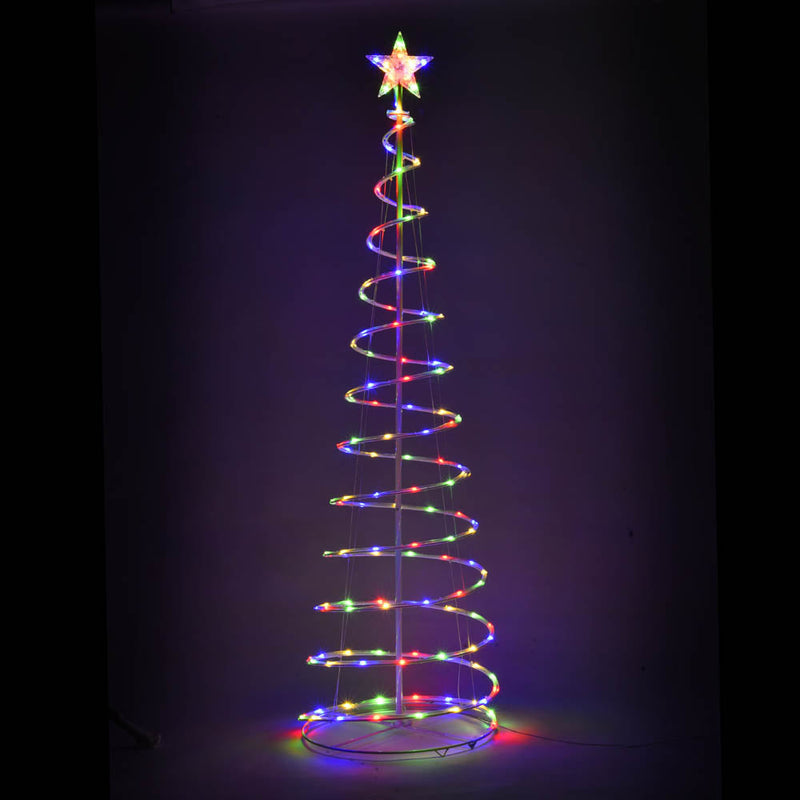 DIY 6' Spiral Christmas Tree USB Powered Indoor & Outdoor