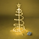 Yescom 2' Pre-Lit Spiral Christmas Tree Battery Operated
