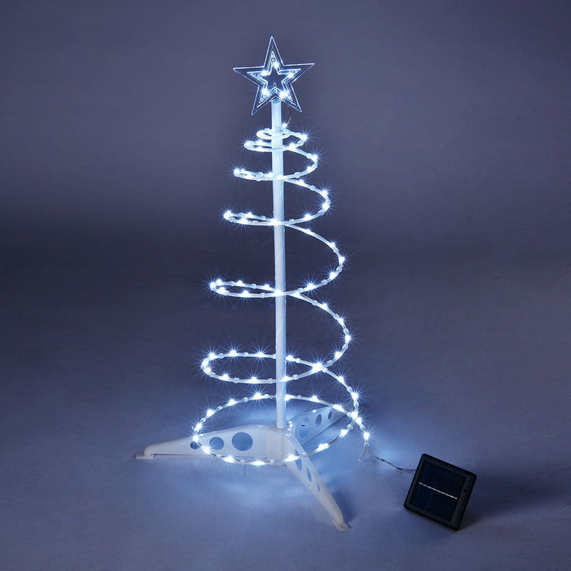 DIY 2' Spiral Christmas Tree Light Solar Powered