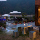 Yescom 2' Pre-Lit Spiral Christmas Tree Solar Operated