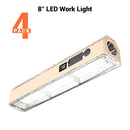 Yescom Rechargeable Magnetic Work Light w/ Flashlight for Garage
