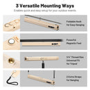 Yescom Rechargeable Magnetic Work Light w/ Flashlight for Garage