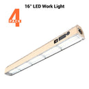 Yescom Rechargeable Magnetic Work Light w/ Flashlight for Garage