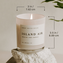 Blackwood Cherry Soy Candle - White Jar - 11 oz by Sweet Water Decor