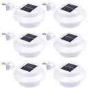 Yescom Dusk to Dawn Solar Light Wall Gutter Mounted 6ct/Pack