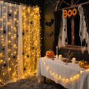 Yescom Curtain Fairy Lights 8-modes Lights Changing