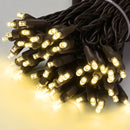Yescom 110V Commercial String Lights Mini 5mm Xmas Lights 200ft - (4x)50ft