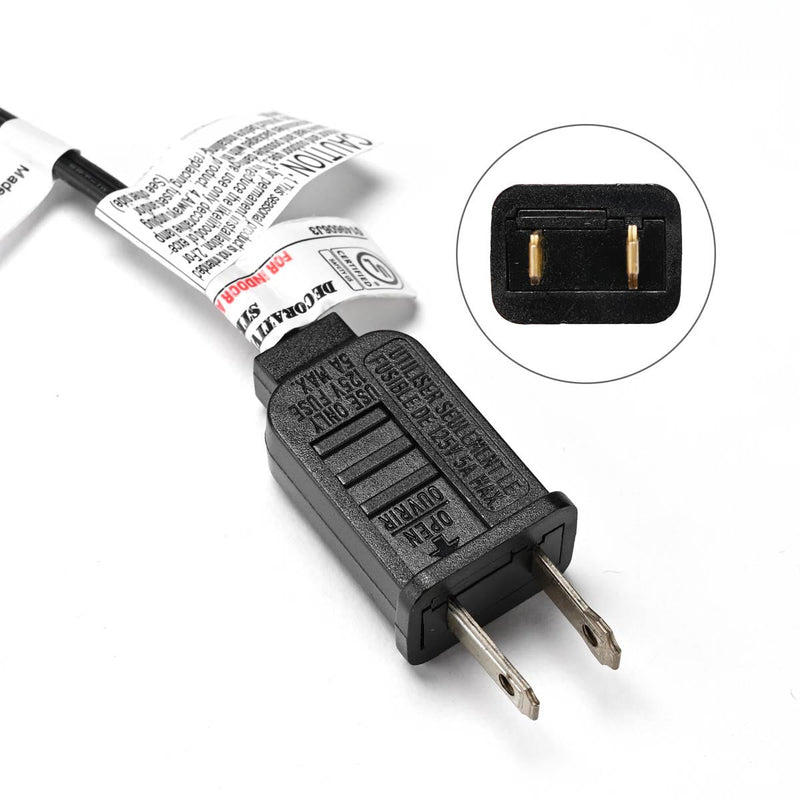 Yescom 110V Commercial String Lights 100-Bulbs 200ft - (4x)50ft