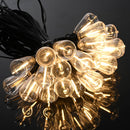 Yescom 110V Commercial String Lights 100-Bulbs 200ft - (4x)50ft