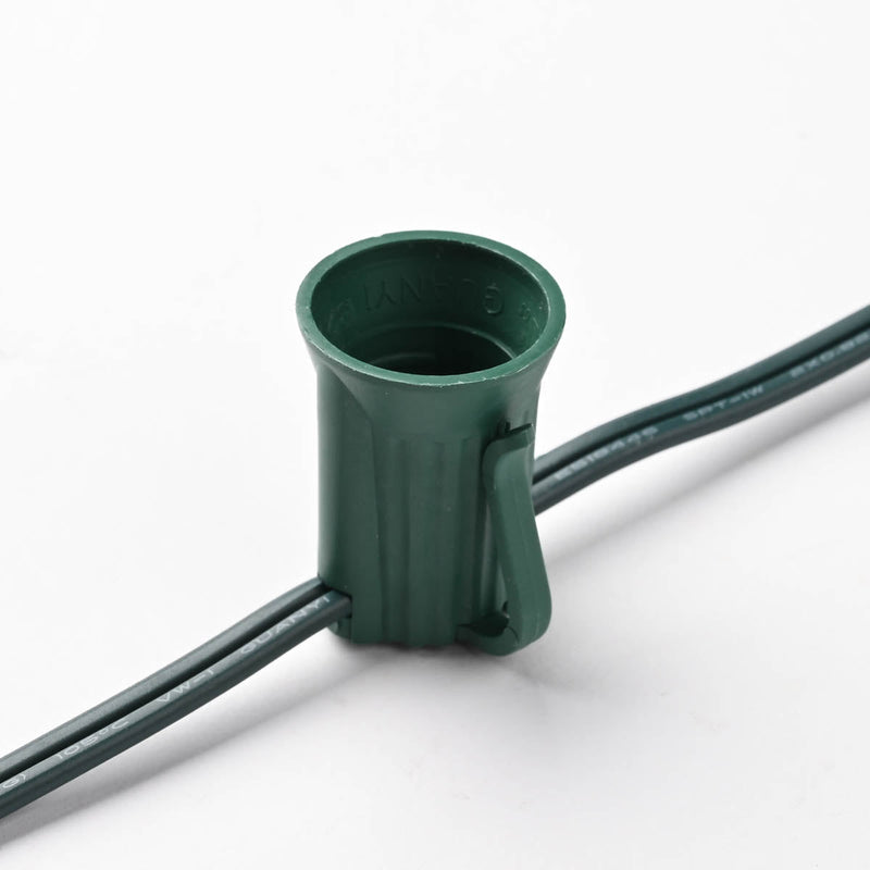 Yescom Commercial C9 Stringer Light with Sockets & Spool SPT-1W