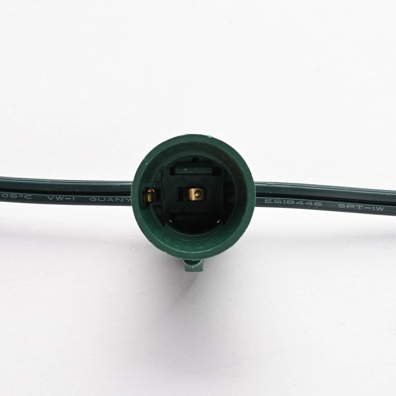 Yescom Commercial C9 Stringer Light with Sockets & Spool SPT-1W
