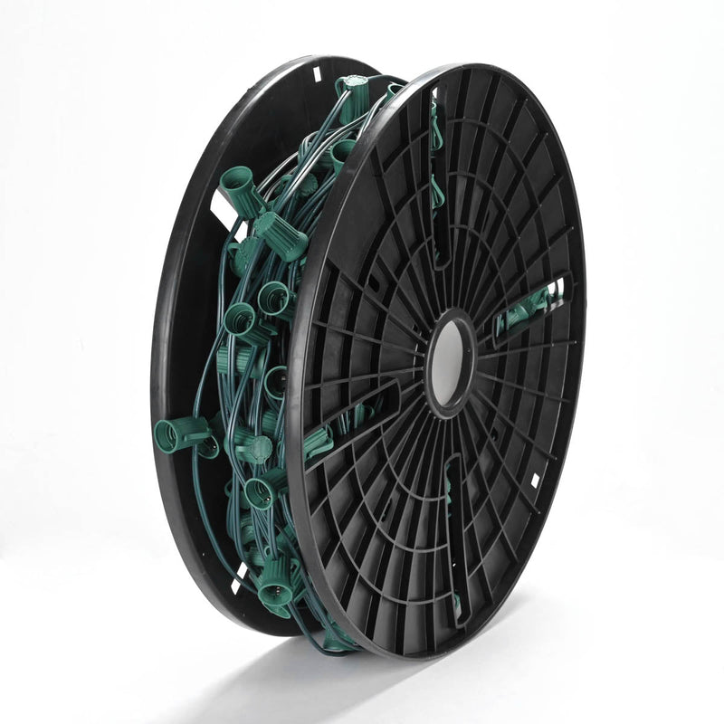 Yescom Commercial C9 Stringer Light with Sockets & Spool SPT-1W