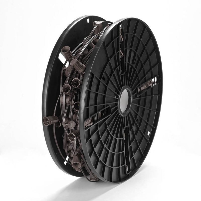 Yescom Commercial C9 Stringer Light with Sockets & Spool SPT-1W