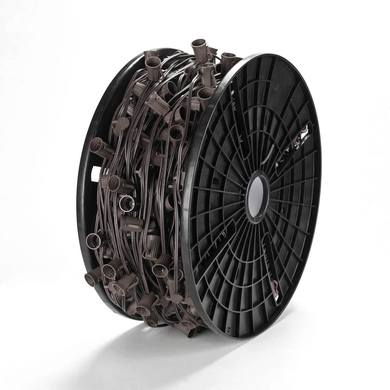 Yescom Commercial C9 Stringer Light with Sockets & Spool SPT-1W