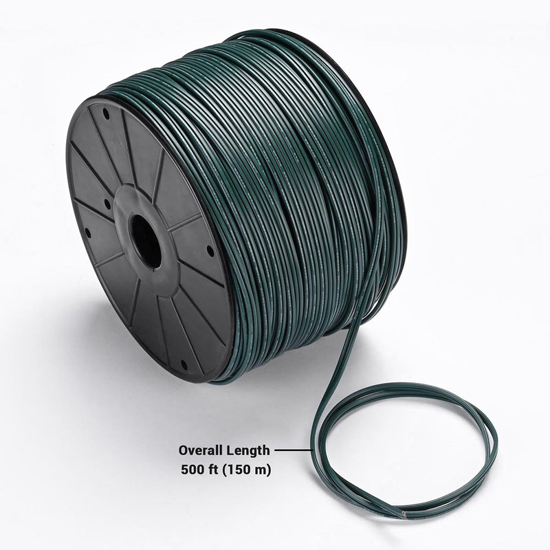 Yescom Electrical Zip-Cord Wire Spool of 500ft SPT-1 with Plugs & End Caps