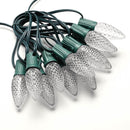 Yescom Commercial Faceted C9 Bulbs (25 Count)