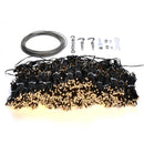 Yescom Commercial Twinkle Curtain String Light 40x10ft