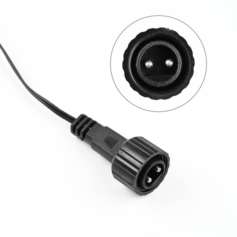 Yescom 20ft Extension Cord for Outdoor String Light