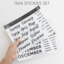 Ever Changing Acrylic Calendar | Classic Horizontal