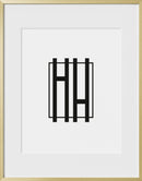 11x14, Gold Aluminum Glass Frame