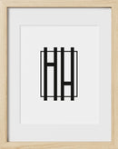 Natural Oak Glass Picture Frame