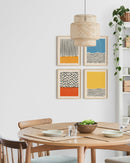 Multi colored bright abstract