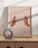 Blush hands