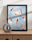 Watercolor surfboards