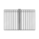 [12-18FT] Heavy-Duty Madrid-Style Premium Steel Dual-Swing Driveway Gate (SAK38546)