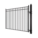[12-18FT] Heavy-Duty Madrid-Style Premium Steel Dual-Swing Driveway Gate (SAK38546)