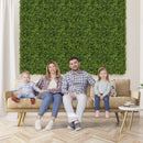 12-Pieces 20 Inch x 20 Inch Artificial Hedge Boxwood Panels by LJGDeals