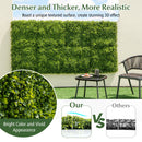 12-Pieces 20 Inch x 20 Inch Artificial Hedge Boxwood Panels by LJGDeals