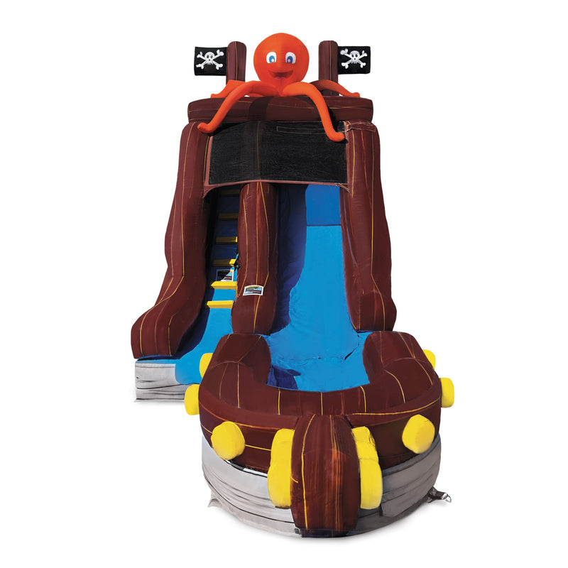 12' Pirate Cove Inflatable Slide Wet/Dry