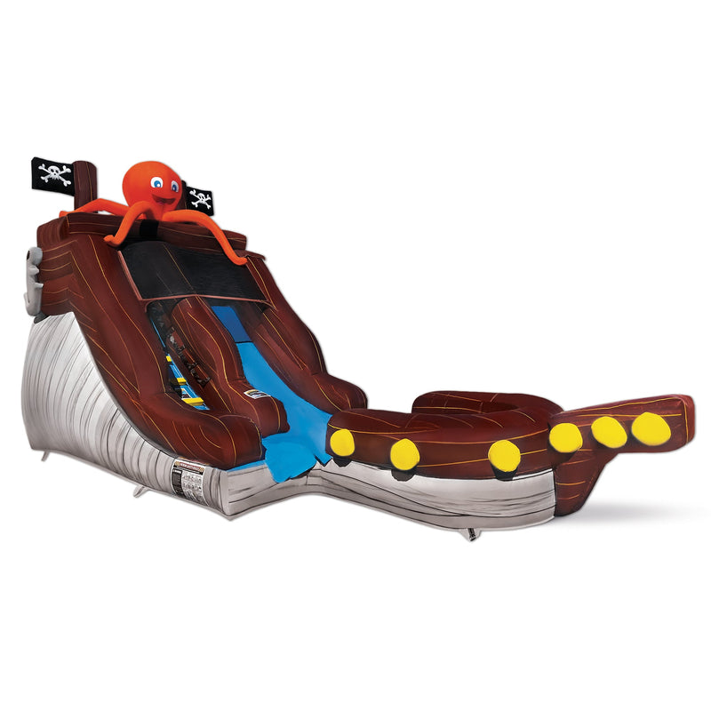 12' Pirate Cove Inflatable Slide Wet/Dry