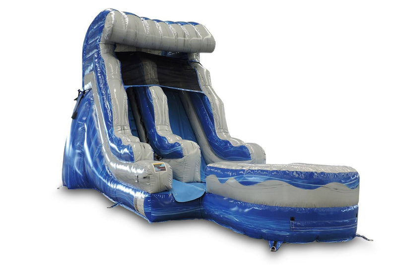 12' Ocean Wave Waterslide with Pool