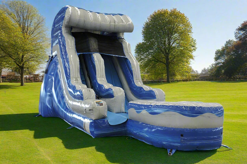 12' Ocean Wave Waterslide with Pool