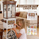12-Ounce Commercial Retro Popcorn Machine Cart With Candy Boxes (SAK80954) by SAKSBY WHOLESALE