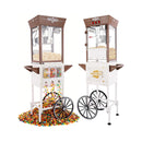12-Ounce Commercial Retro Popcorn Machine Cart With Candy Boxes (SAK80954) by SAKSBY WHOLESALE