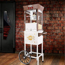 12-Ounce Commercial Retro Popcorn Machine Cart With Candy Boxes (SAK80954) by SAKSBY WHOLESALE