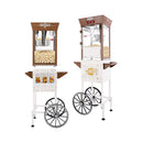 12-Ounce Commercial Retro Popcorn Machine Cart With Candy Boxes (SAK80954) by SAKSBY WHOLESALE