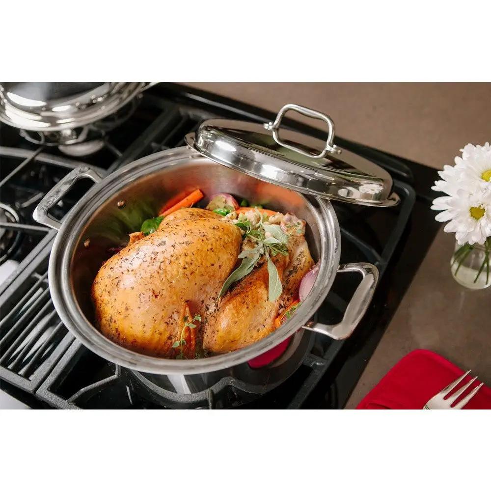 8 Quart Stock Pot with Cover, photo 3 of 5