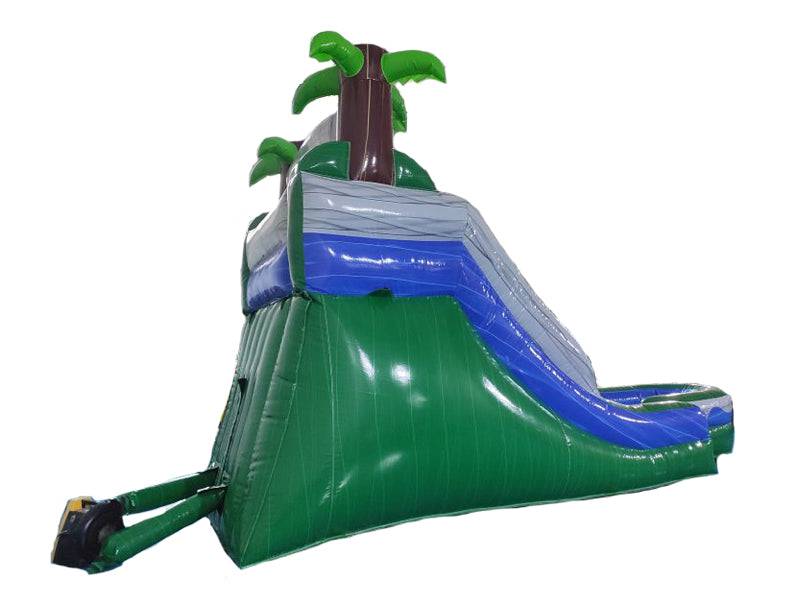 12' Tropical Inflatable Slide Wet/Dry