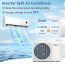 12000 BTU 18.1 SEER2 115V Mini Split Air Conditioner Works with Alexa by LJGDeals