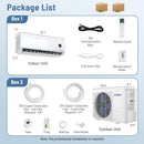 12000 BTU 18.1 SEER2 115V Mini Split Air Conditioner Works with Alexa by LJGDeals